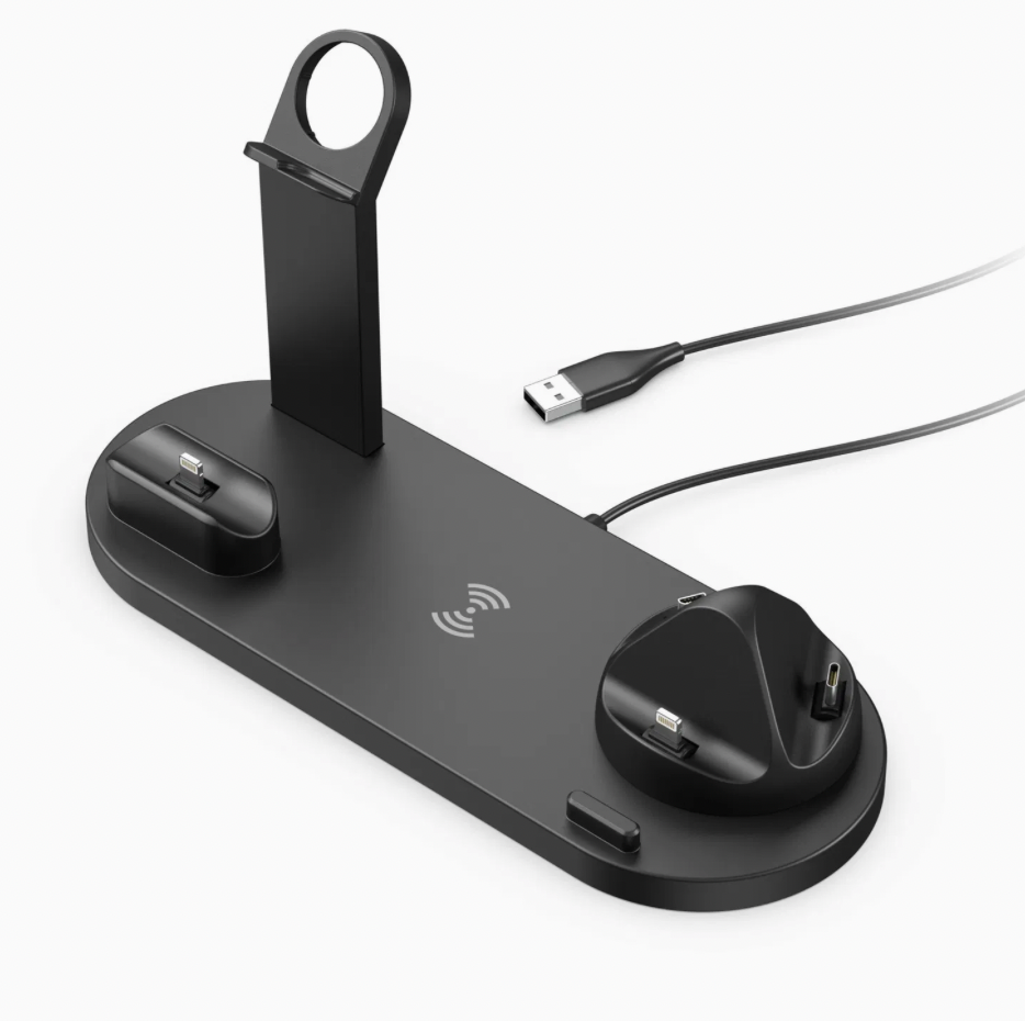 4-in-1 Wireless Charging Dock for Multiple Devices
